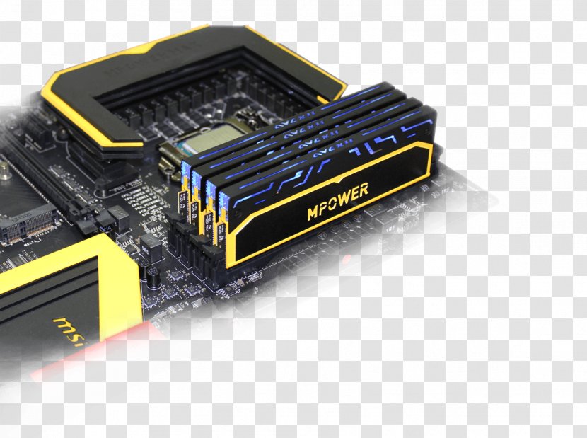 Computer Hardware DDR3 SDRAM DDR4 - Multichannel Memory Architecture Transparent PNG