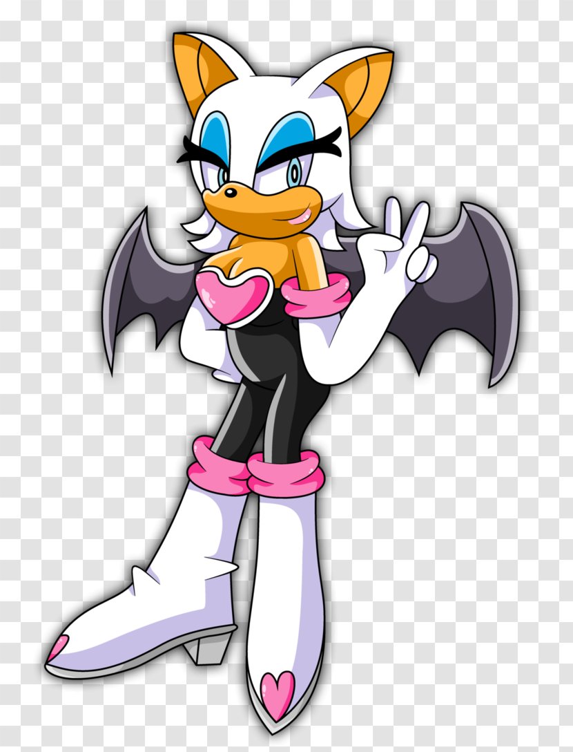 Rouge The Bat Amy Rose Sonic Adventure 2 Princess Sally Acorn - Fictional Character Transparent PNG