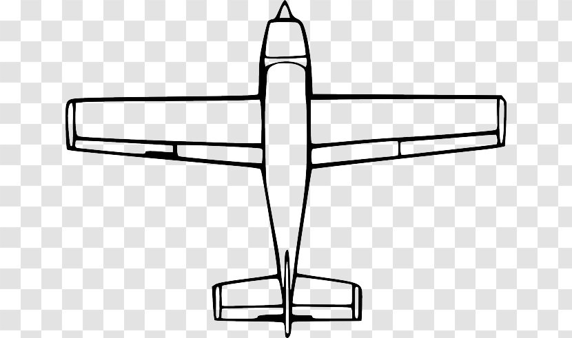 Aircraft Airplane Navigation Light Mavic - Line Art - Cartoon Transparent PNG