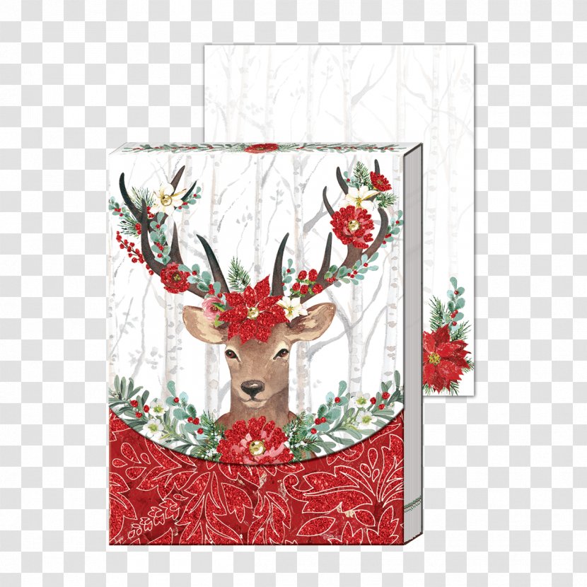 Reindeer Notebook Christmas Ornament Advent Transparent PNG