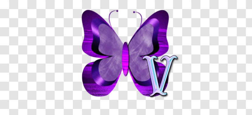 Butterfly Alphabet Letter Clip Art Transparent PNG