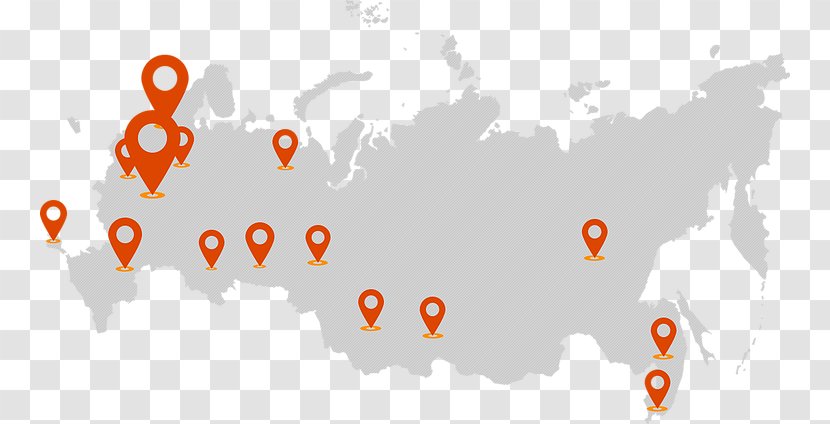Krais Of Russia World Map Stock Photography Russian Language - Royaltyfree Transparent PNG