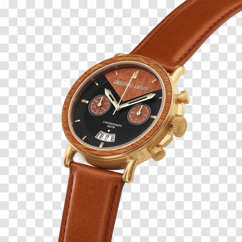 Original Grain Watches Alterra Chronograph The Barrel Clock - Bracelet - Watch Transparent PNG