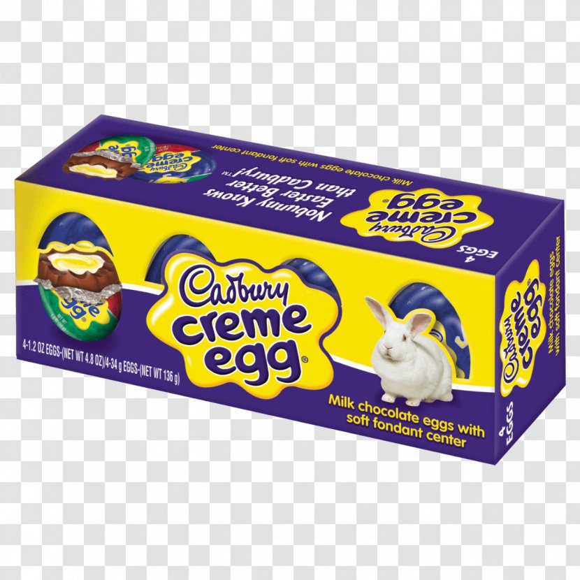 Cream Mini Eggs Cadbury Creme Egg Milk - Chocolate Transparent PNG