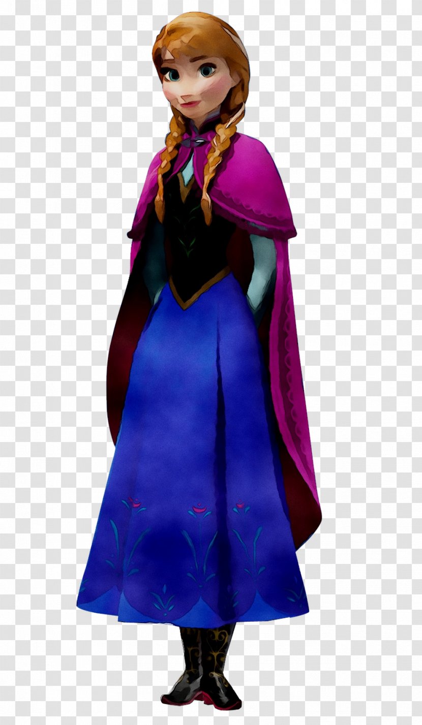 Anna Elsa Kristoff Frozen Image - Cobalt Blue Transparent PNG