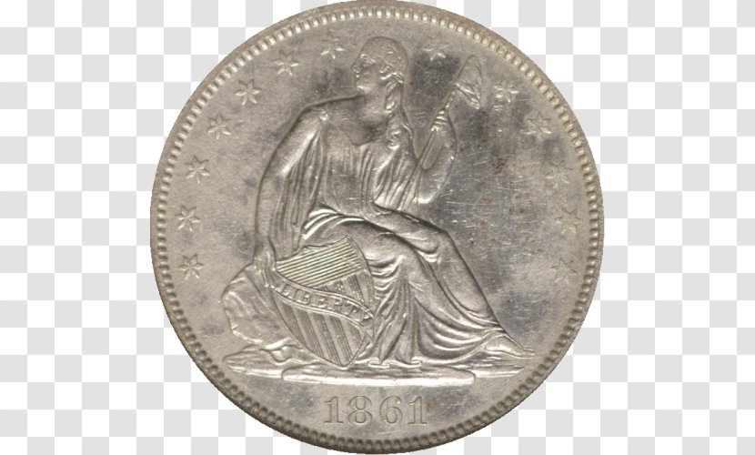 Coin Silver Money Medal Quarter - 50 Fen Coins Transparent PNG