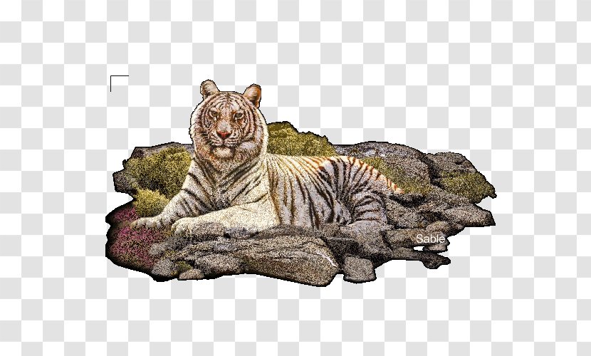 Tiger Animation Lion - Lying Transparent PNG