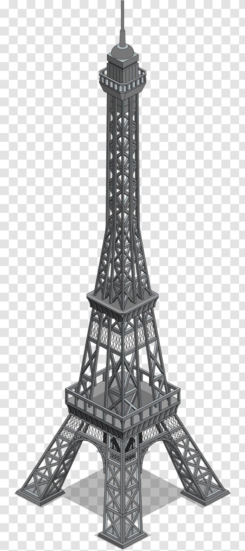 Eiffel Tower The Simpsons: Tapped Out Marge Simpson Homer - Simpsons Transparent PNG