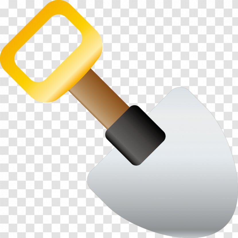 Shovel - Tool - Cartoon Transparent PNG