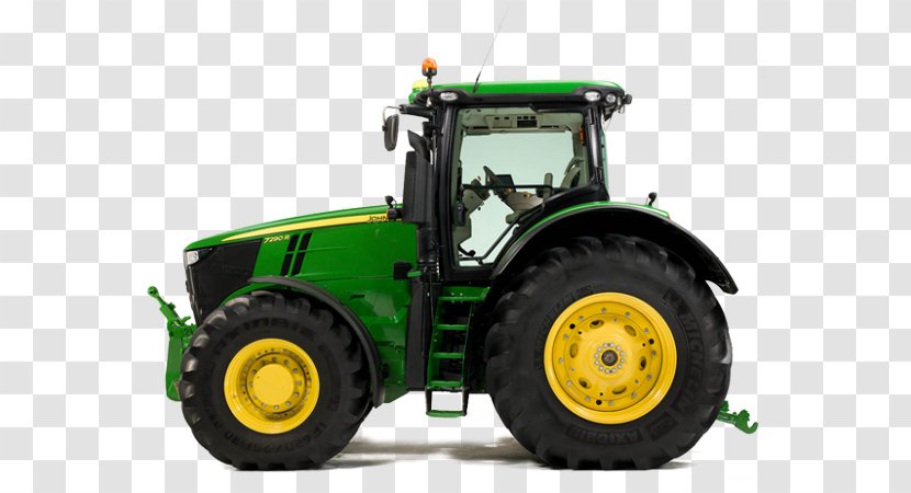 John Deere Tractor Farming Simulator 17 Agricultural Machinery Transparent PNG
