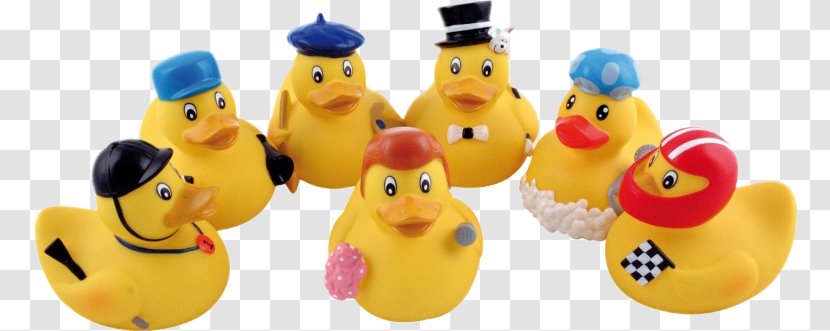 Toy Rubber Duck Child Infant Game - Ducks Geese And Swans Transparent PNG