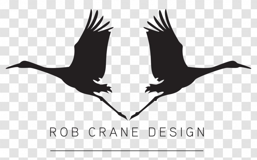 Duck Crane Logo Graphic Design - Fauna Transparent PNG