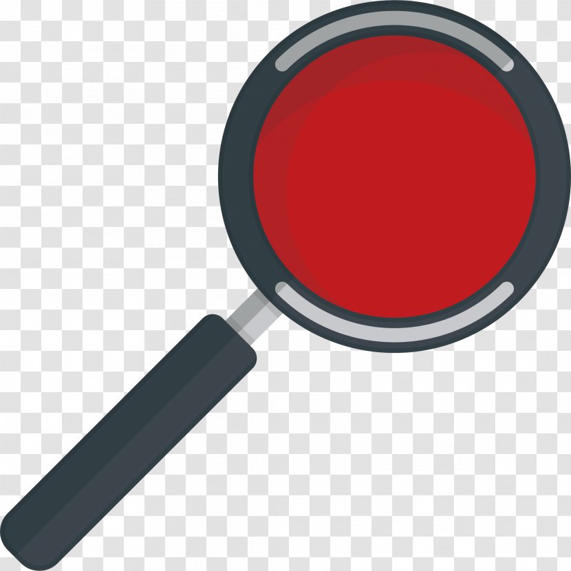 Magnifying Glass Vecteur - Cartoon Material Transparent PNG