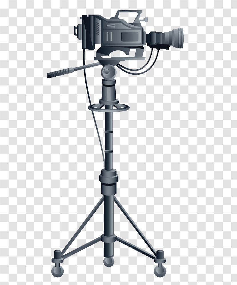 Tripod Video Camera - Microphone Stand Transparent PNG