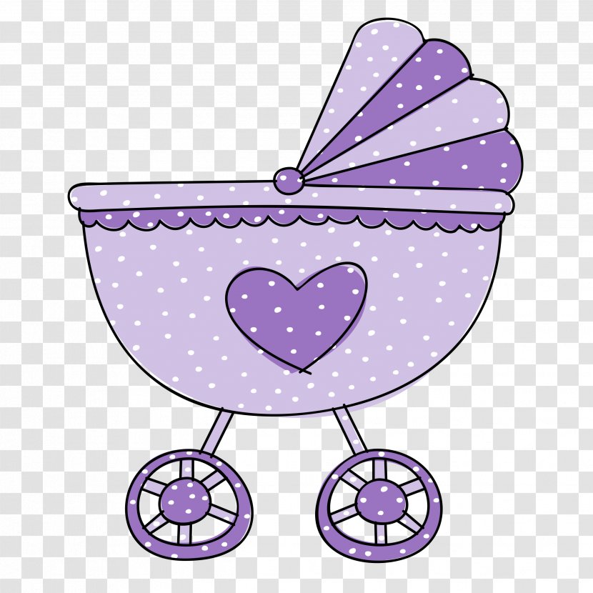 Clip Art Heart Product Purple - Lavender - Garden Party Banner Baby Shower Transparent PNG