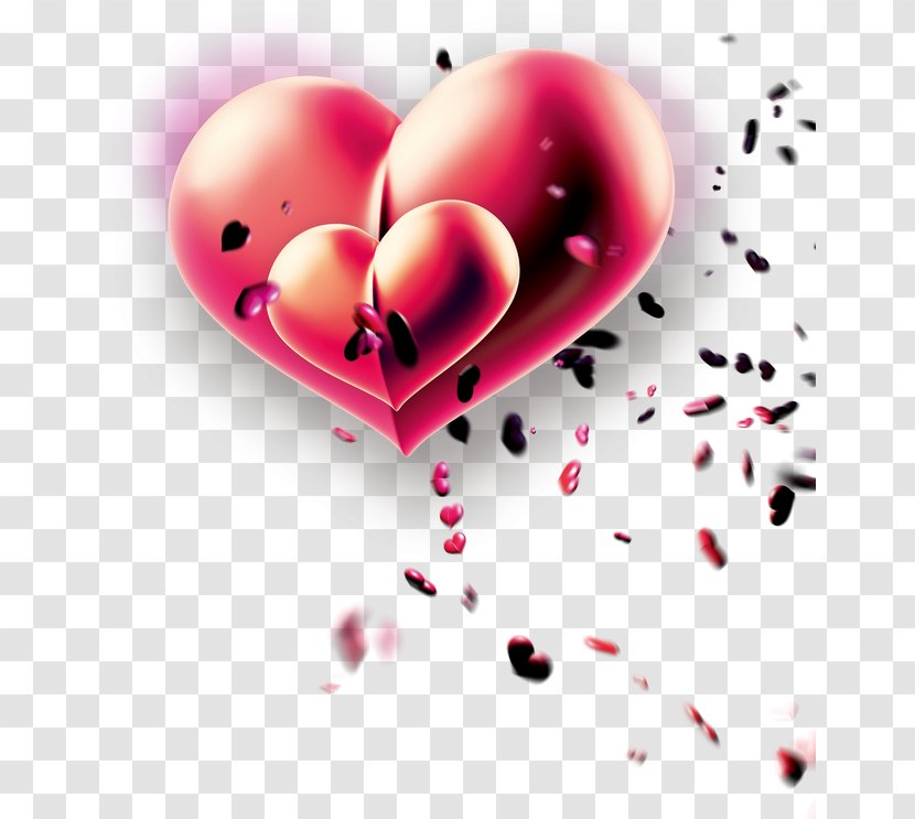 Valentines Day Heart Qixi Festival - Frame Transparent PNG