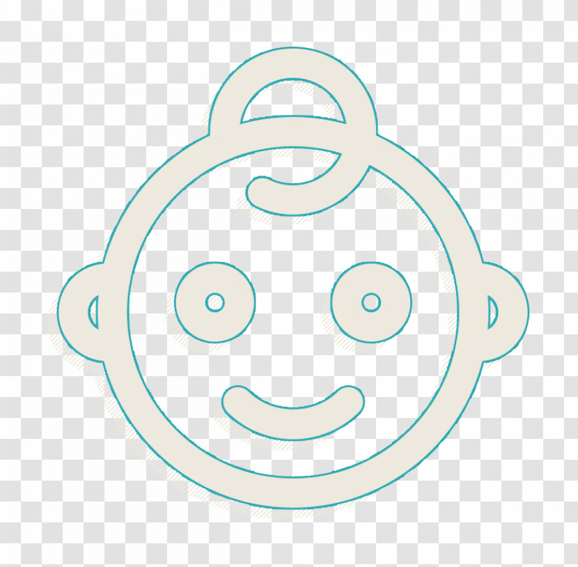 Baby Icon Smiley And People Icon Emoji Icon Transparent PNG