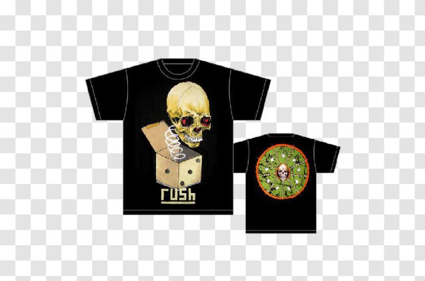 T-shirt Rush R40 Live Tour Jack In The Box Roll Bones Transparent PNG