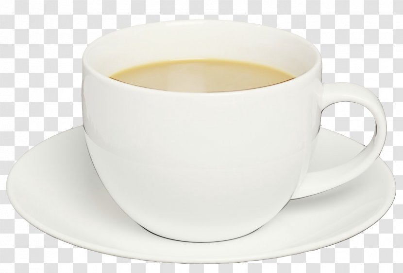 Milk Tea Background - Plate - Cappuccino Transparent PNG