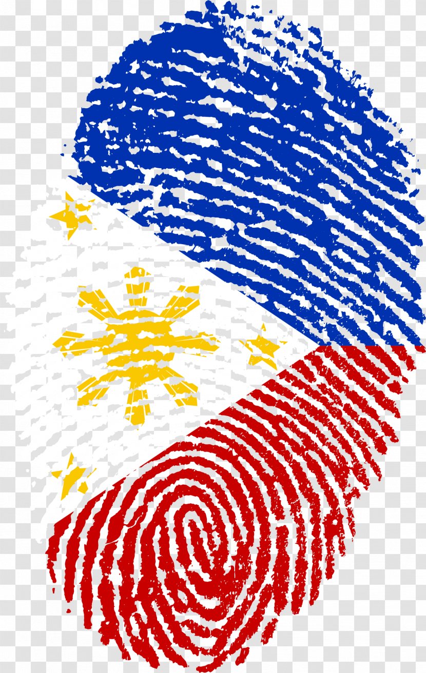 Flag Of The Philippines United States Fingerprint Welcome To Transparent PNG