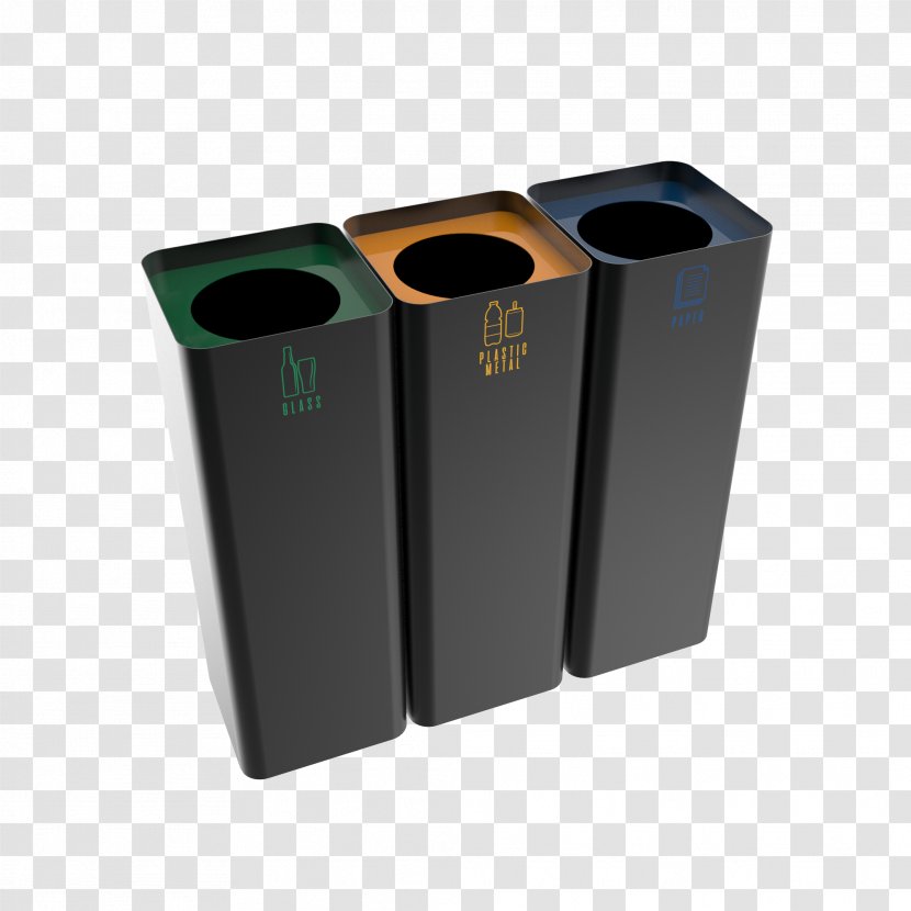 Recycling Bin Rubbish Bins & Waste Paper Baskets Metal Sorting - Hardware - Recycle Transparent PNG