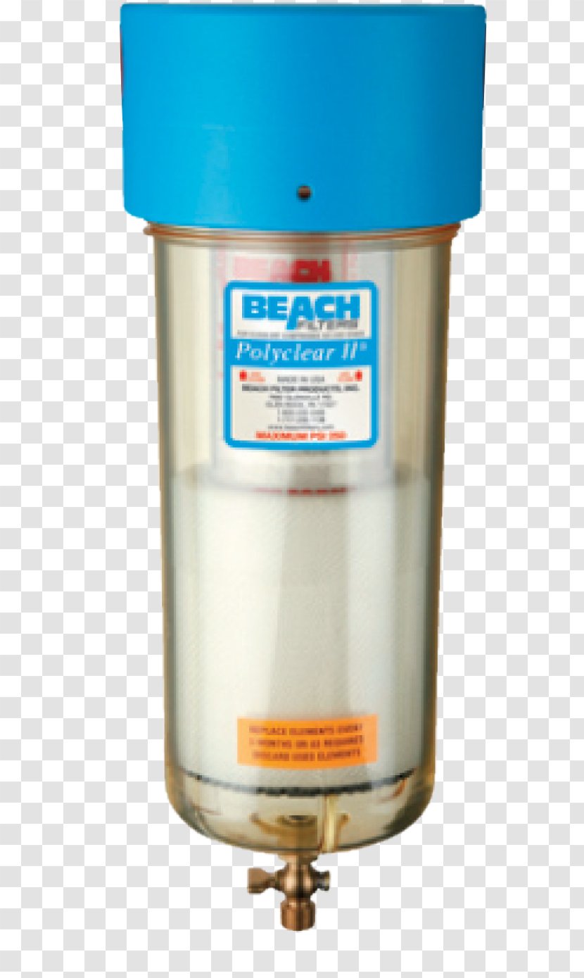 Compressed Air Filters Beach Filter Products, Inc. Water Spray Painting - Cylinder - Lines BEACH Transparent PNG