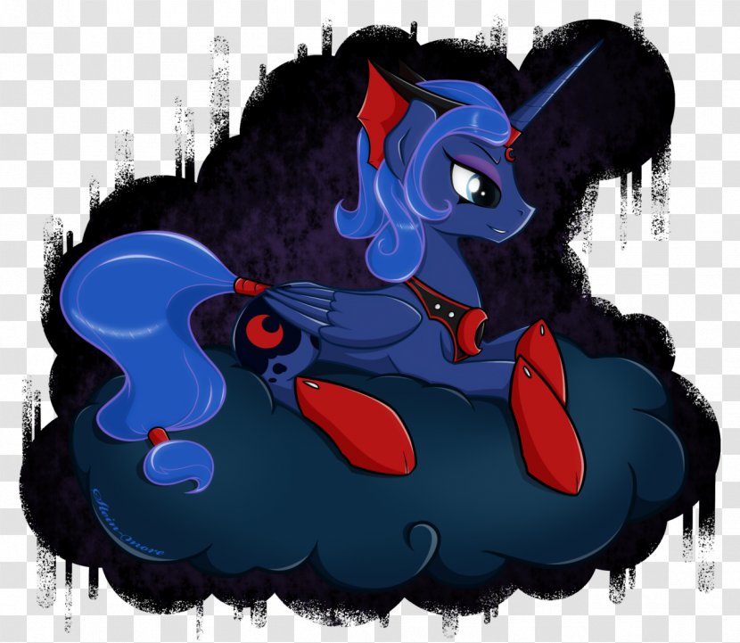 Princess Luna Art Pony Nightmare Night - Moon Transparent PNG