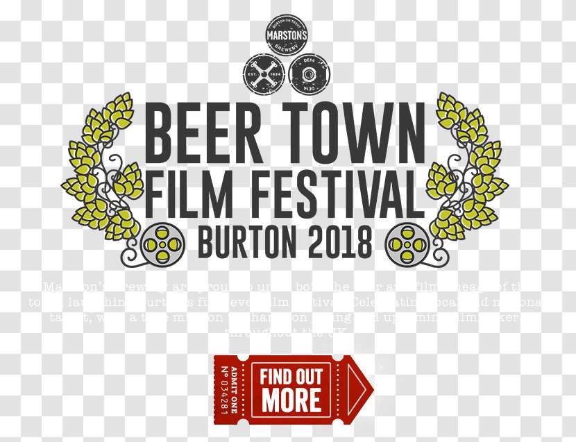 Marston's Brewery Beer Town Film Festival Burton Upon Trent - Brand Transparent PNG