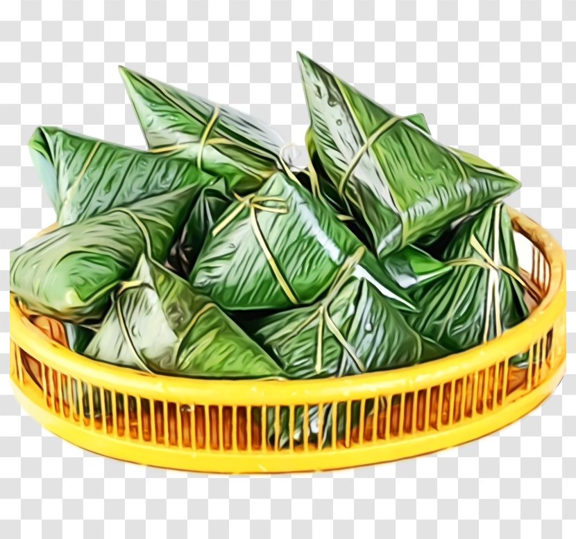 Zongzi Dragon Boat Festival Image - Leaf - Food Transparent PNG