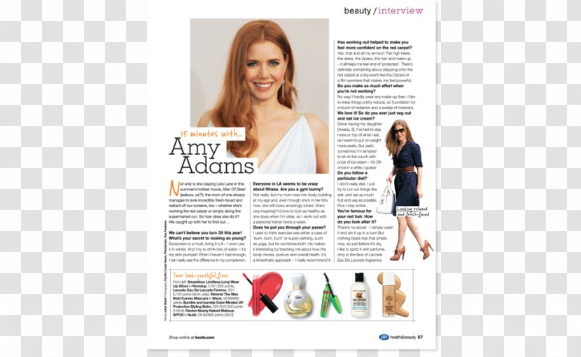 Brand Display Advertising Font Magazine - Amy Adams Transparent PNG