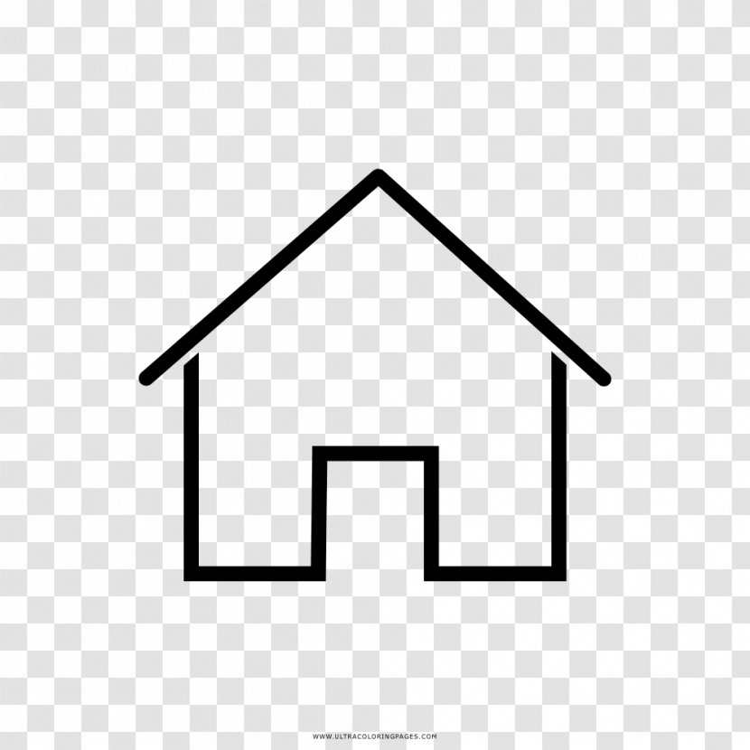Drawing House Coloring Book Home - Shed Transparent PNG