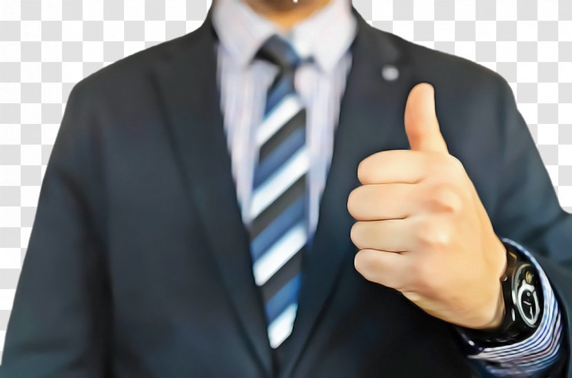 Suit Finger Thumb Formal Wear Hand - Business Businessperson Transparent PNG