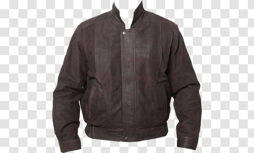 Avirex Clothing Leather Jacket - Outerwear - Men's Transparent PNG