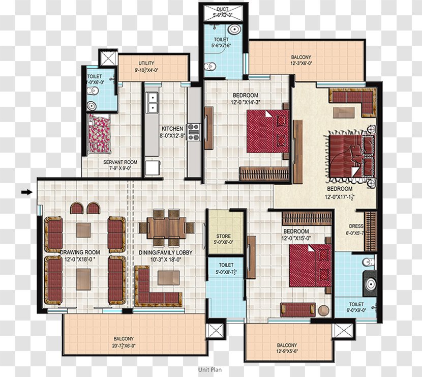 Gillco Park Hills Parkhills Mohali Floor Plan Apartment PROP NAVIGATORS Transparent PNG