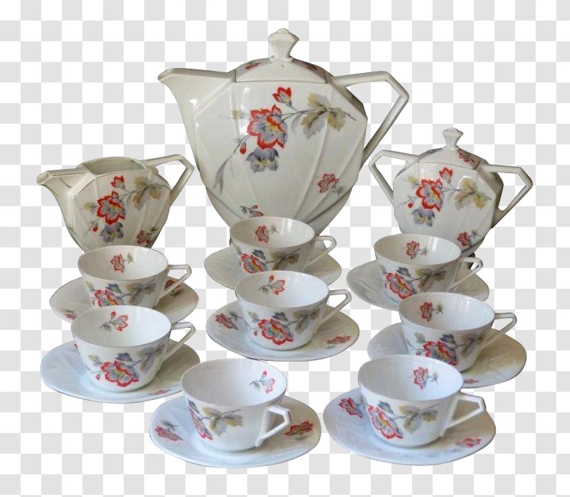 Coffee Cup Porcelain Tea Saucer Ceramic - Pots Transparent PNG