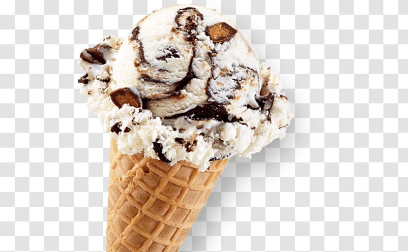 Ice Cream Cones Chocolate Fudge - Dairy Products - Milo Transparent PNG