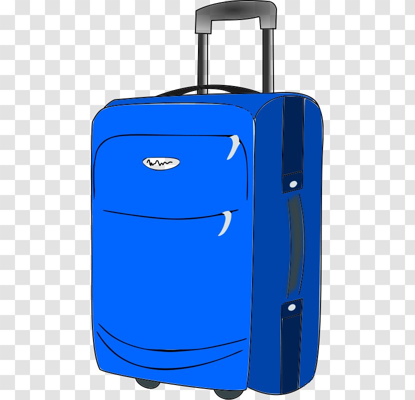 Baggage Suitcase Bag Tag Clip Art - Luggage Free - Cliparts Travel Transparent PNG