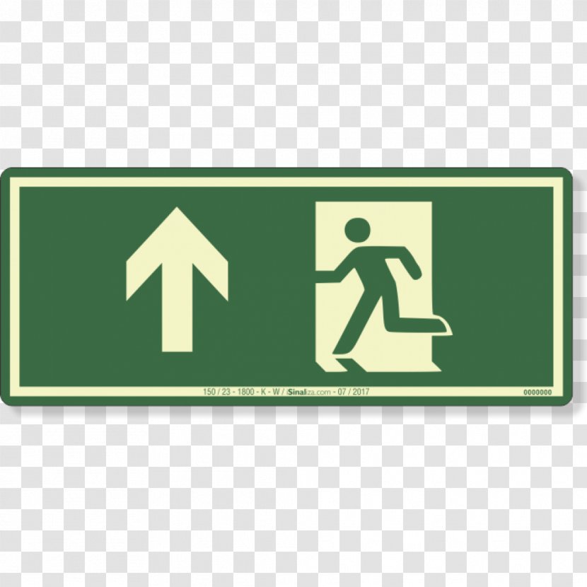 Exit Sign Emergency ISO 7010 Lighting - Safety - Door Transparent PNG