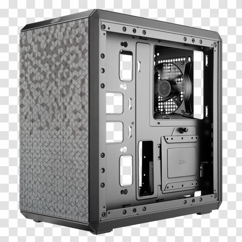 Computer Cases & Housings Power Supply Unit MicroATX Cooler Master Silencio 352 - Microatx - Case Transparent PNG