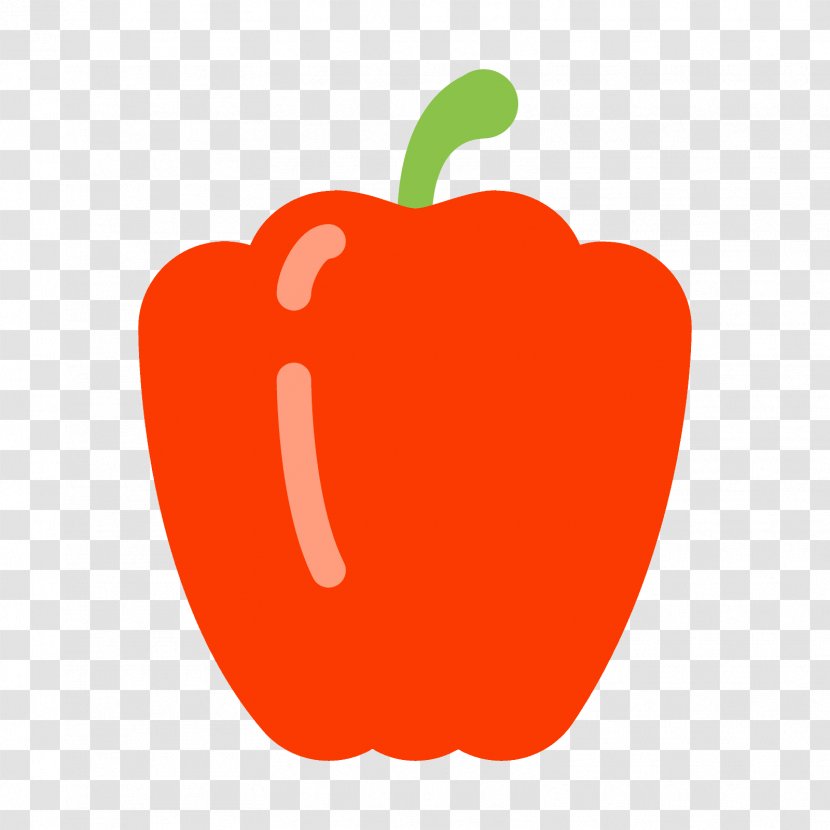 Paprika Bell Pepper Food Vegetable - Orange Transparent PNG