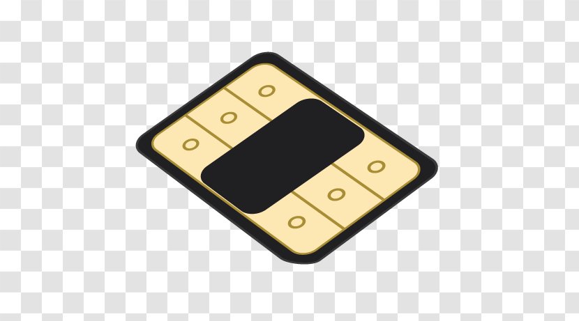 Subscriber Identity Module Roaming Integrated Circuits & Chips Internet FLEXIROAM Sdn Bhd - Yellow - Stick Transparent PNG
