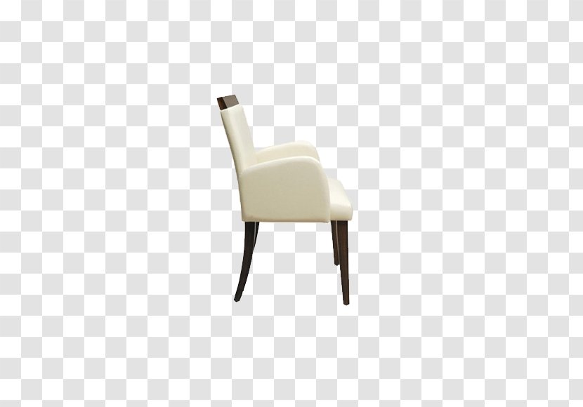 Chair Plastic Armrest Comfort - Beige Transparent PNG