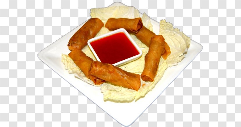 Full Breakfast Fast Food Junk Cuisine Of The United States - Spring Roll With Plate Transparent PNG