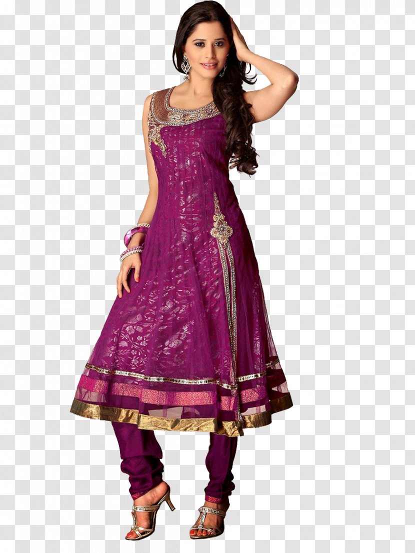 Churidar Clothing In India Dress Fashion - Suit Transparent PNG
