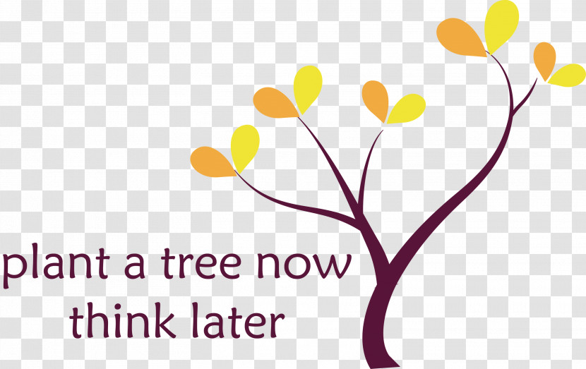 Plant A Tree Now Arbor Day Tree Transparent PNG