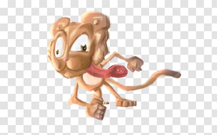 Cartoon Monkey Brains Drawing - Heart Transparent PNG