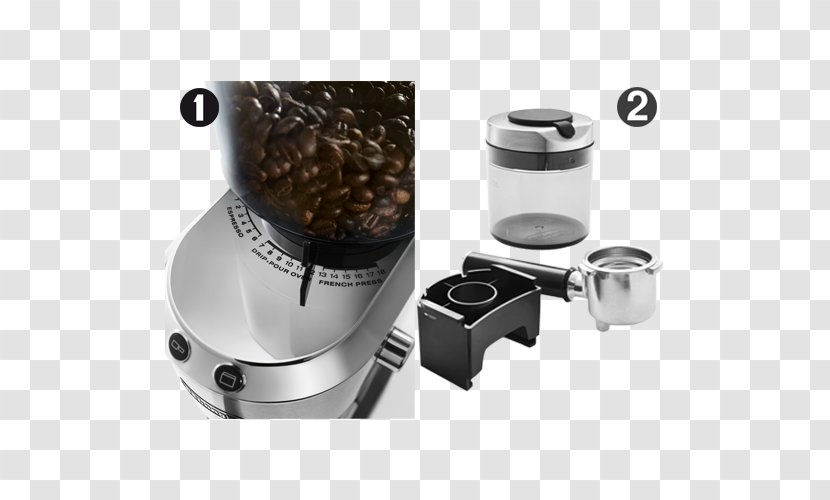 Coffee Burr Mill De'longhi Dedica EC685 Espresso Machines .kg - Small Appliance Transparent PNG