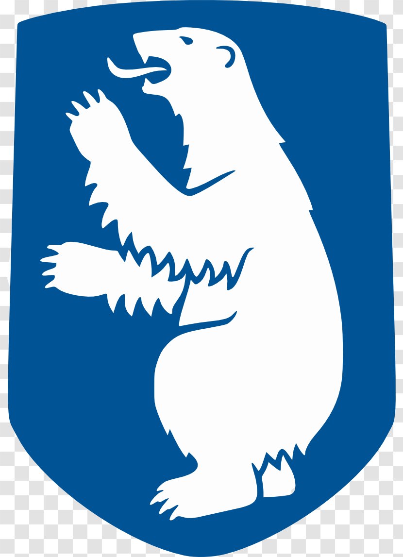 Coat Of Arms Greenland Polar Bear Flag - National Transparent PNG