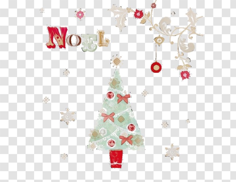 Christmas And New Year Background - Fir - Ornament Plant Transparent PNG
