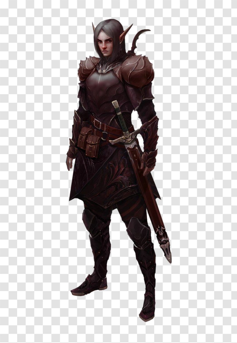 Dungeons & Dragons Seven Knights Pathfinder Roleplaying Game Art - Elf - Male Soldiers Transparent PNG